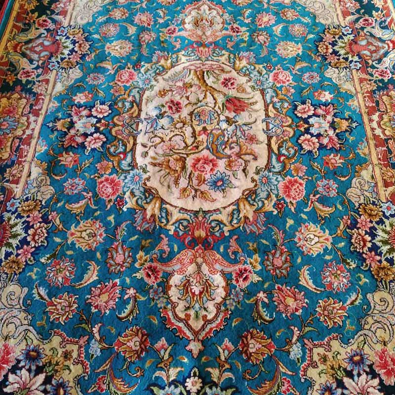 Handmade-carpet-washing-in-gohardasht2 شستشوی فرش دستبافت در گوهردشت - قالیشویی استادکار